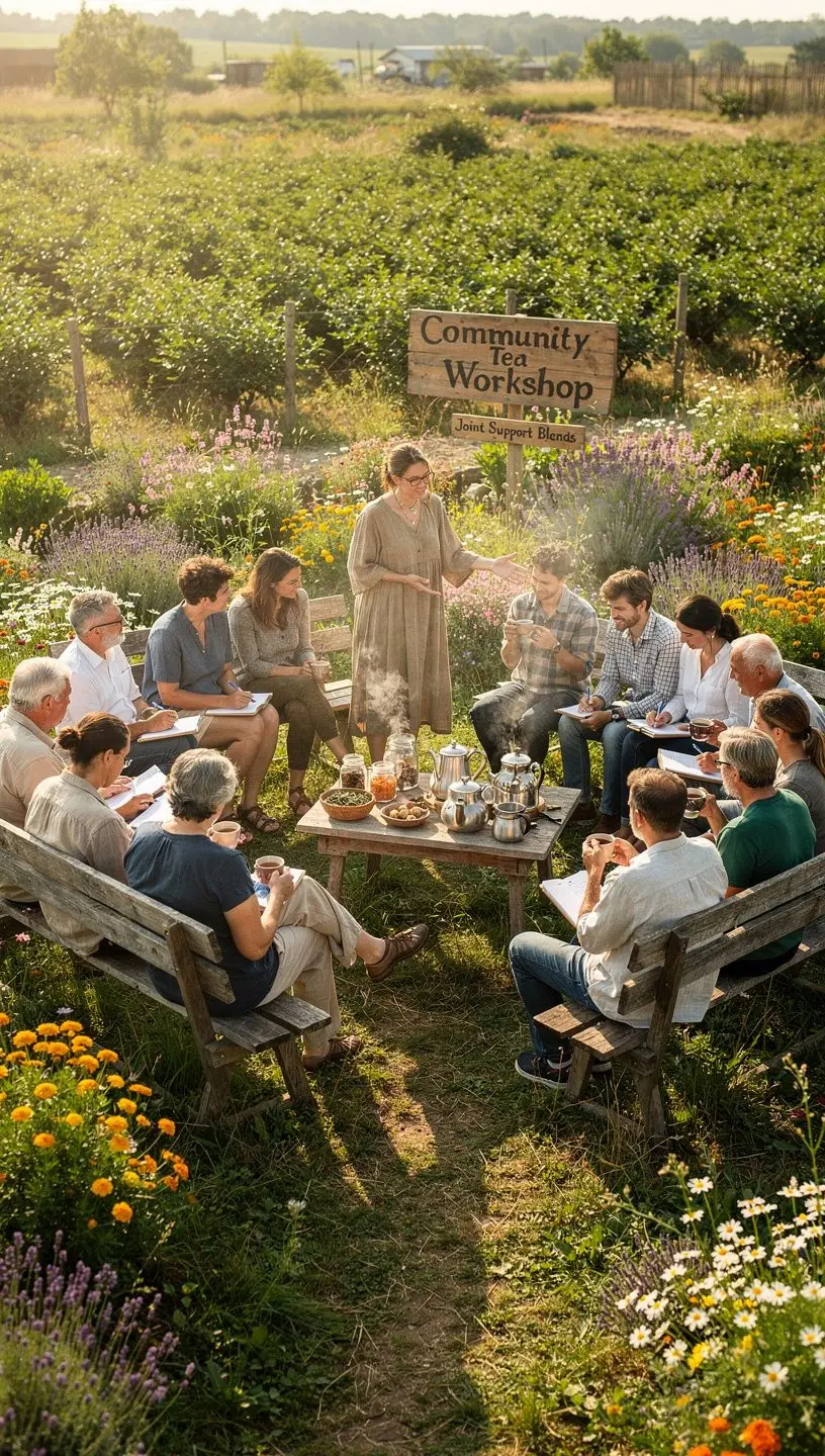 Friss gyógynövényekből készült tea, amely segít a gyulladások csökkentésében.