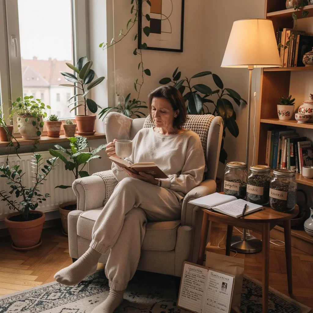 Gyömbér és citrom keverékével készült tea, amely serkenti a vérkeringést.