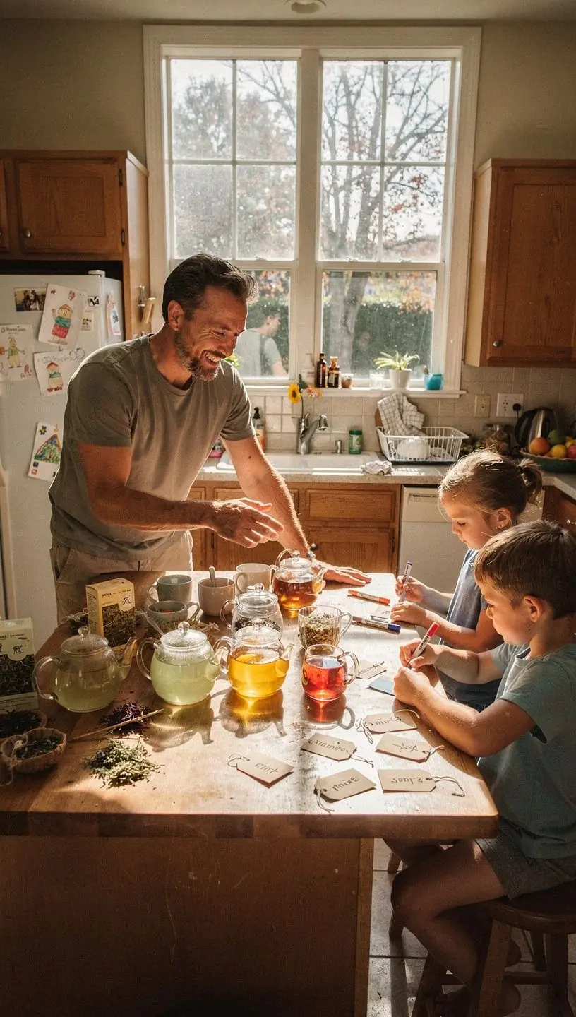 Közeli felvétel egy csészéről, amelyben fűszeres gyógytea gőzölög.